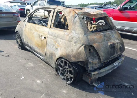 2012 Fiat 500 Sport from USA, damaged, VIN 3C3CFFBRXCT192498